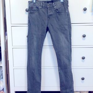 Men’s Scotch & Soda Ralston gray jeans sz 30/30